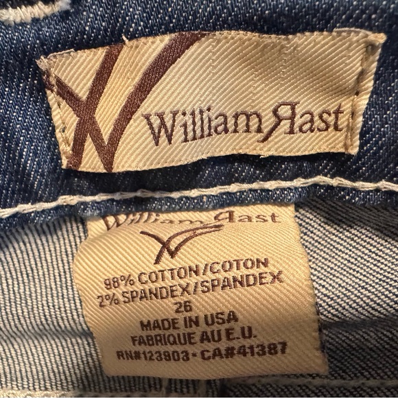 William Rast Blue Boot Cut Jeans Medium Wash - Picture 5 of 11